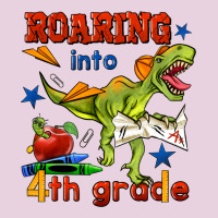 Roaring Into 4th Grade Ladies Tee | Teevron