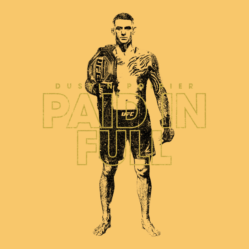 Paid In Full   Dustin Poirier (variant) Vintage Hoodie by tuanDangUi | Teevron