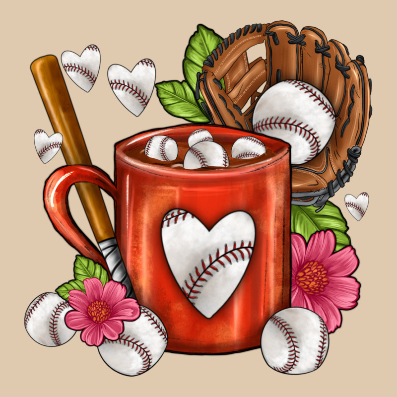 Baseball Coffee Cup Heavyweight Sweatshirt by FaDigitalArtStudio | Teevron