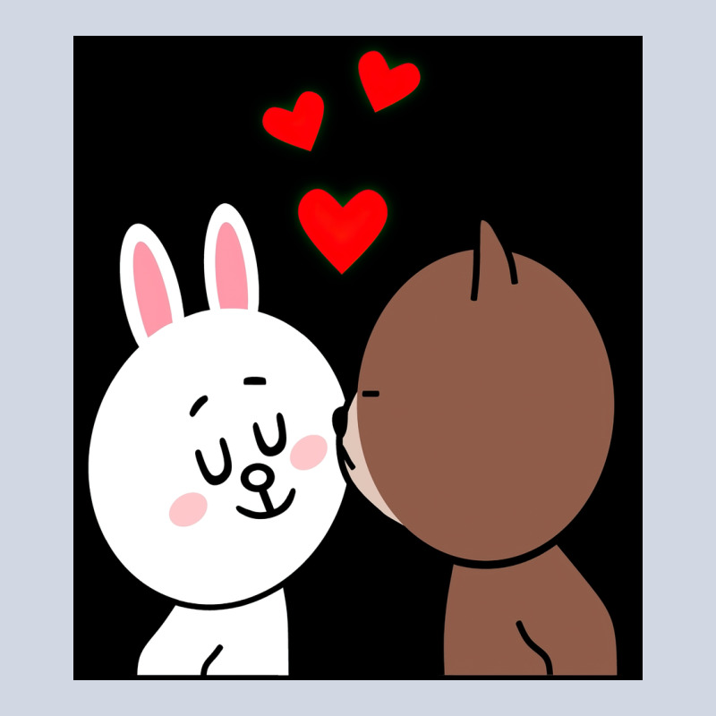Brown Bear Cony Bunny Rabbit The Kiss Premium Sweatshirt by tuanDangUi | Teevron