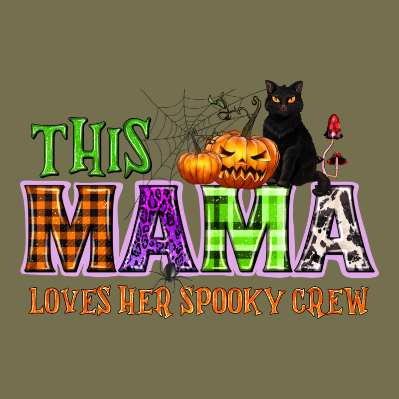 This Mama Loves Her Spooky Crew Vintage Hoodie by NancyCooperArtShop | Teevron