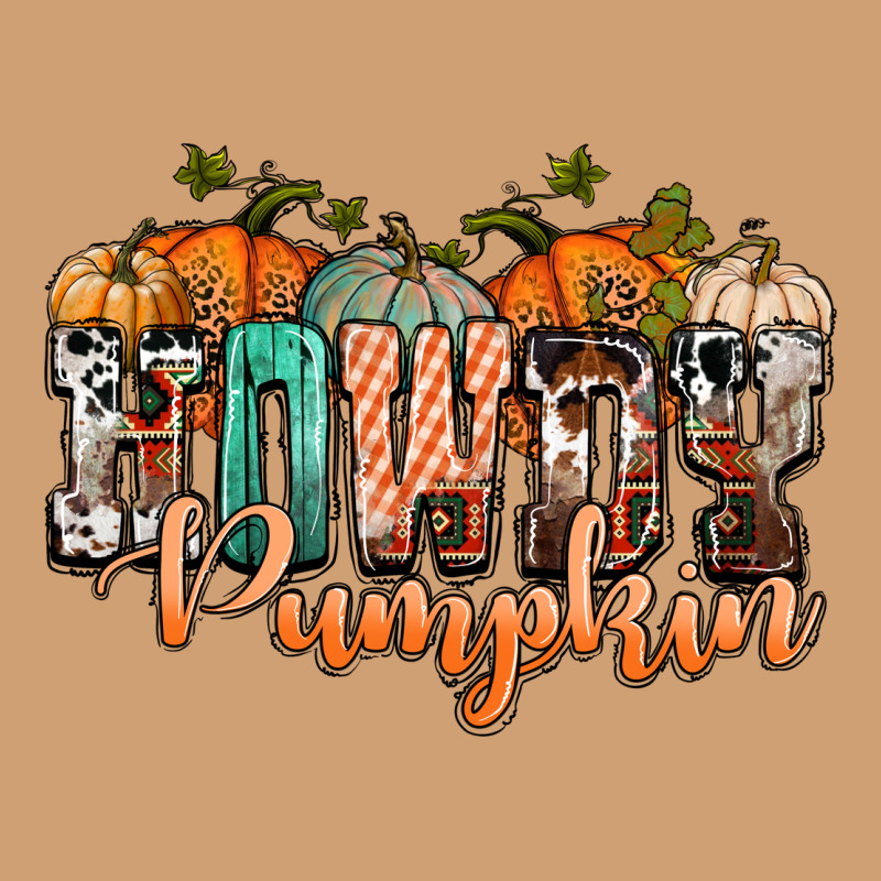 Western Howdy Pumpkin Vintage Tee by NancyCooperArtShop | Teevron