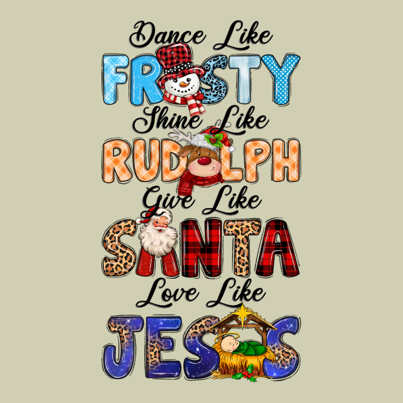 Dance Like Frosty Shine Like Rudolph Give Like Heavy Core Tee by MaliasSmallBusiness | Teevron