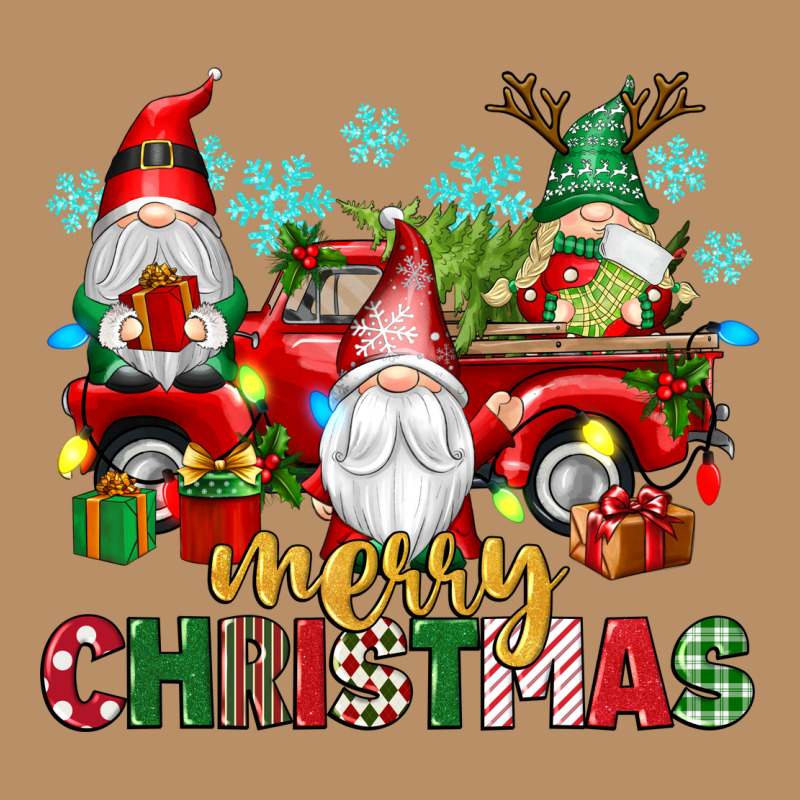 Merry Christmas Gnome Truck Vintage Hoodie by texasbilliewilder | Teevron