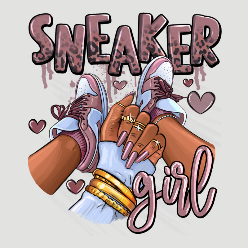 Sky J Mauve Sneaker Girl Afro Woman Classic Tee by RanaPortraitStore | Teevron