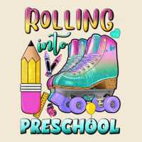 Rolling Into Preschool Ladies Tee | Teevron