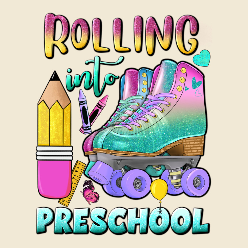 Rolling Into Preschool Ladies Tee by BundleAndBundleShop | Teevron