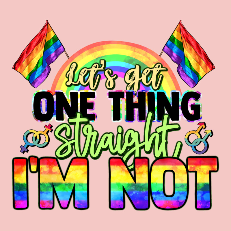 Let's Get One Thing Straight I'm Not Pride Lgbtq+ Urban Heavy Tee by NancyCooperArtShop | Teevron