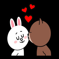 Brown Bear Cony Bunny Rabbit The Kiss Urban Hoodie | Teevron