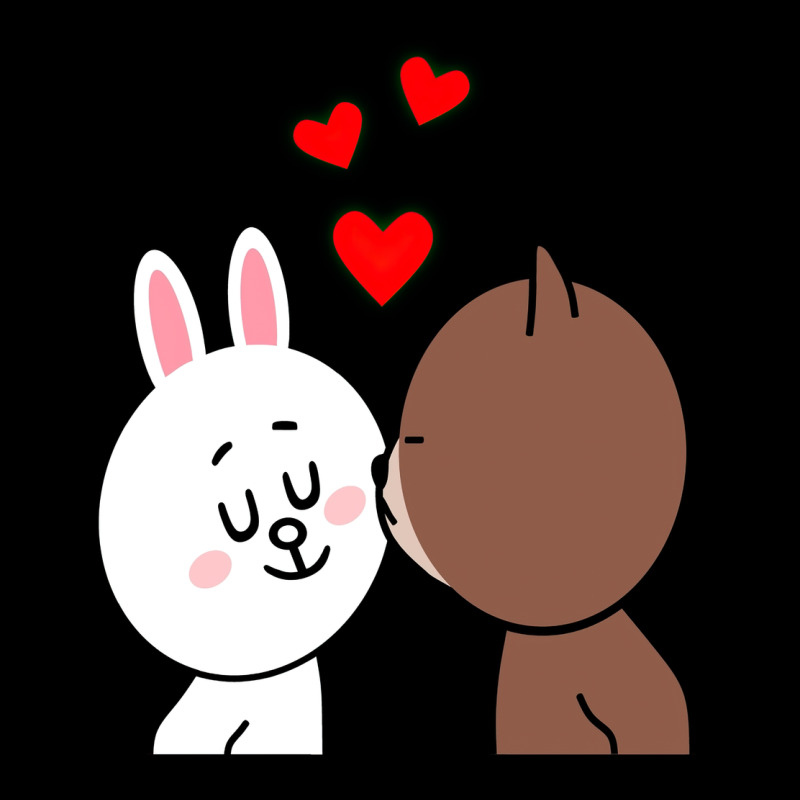 Brown Bear Cony Bunny Rabbit The Kiss Urban Hoodie by tuanDangUi | Teevron