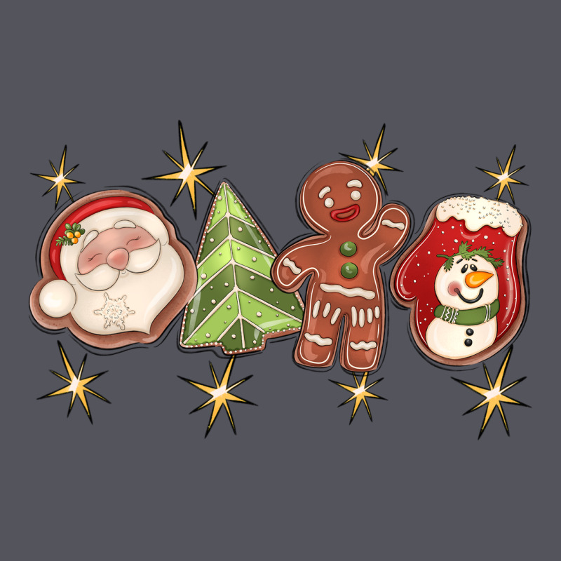 Christmas Gingerbread Cookies Vintage Hoodie by texasbilliewilder | Teevron