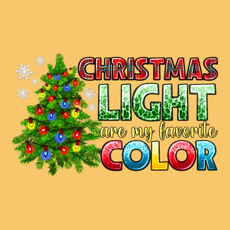 Christmas Light Are My Favorite Color Vintage Hoodie by NancyCooperArtShop | Teevron