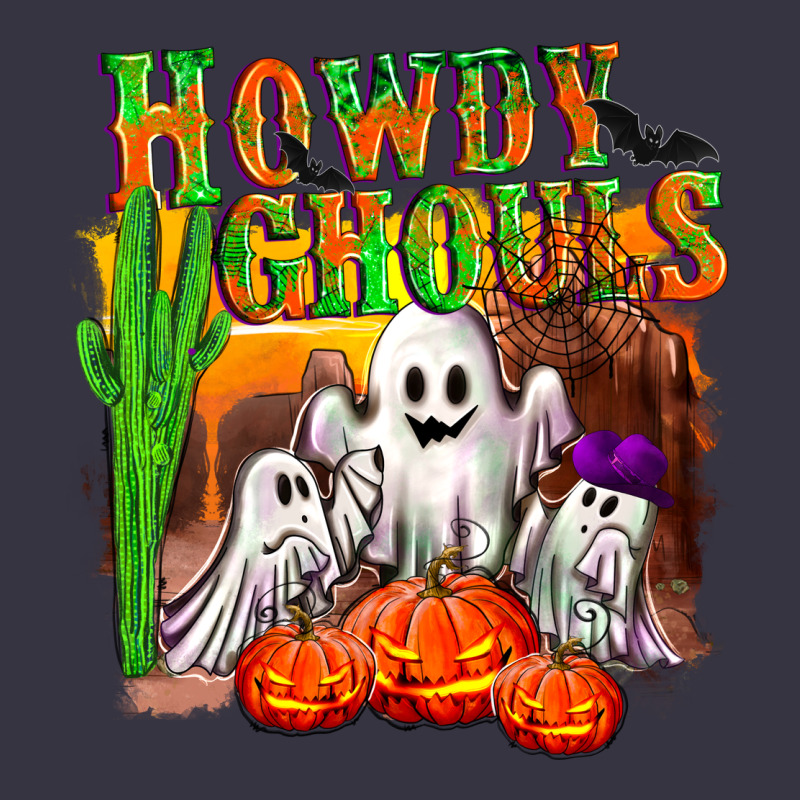 Howdy Ghouls Vintage Hoodie by NancyCooperArtShop | Teevron