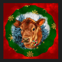 Christmas Red Angus Calf Head Heavyweight Hoodie | Teevron