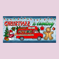Christmas Is Coming License Plate Ladies Tee | Teevron