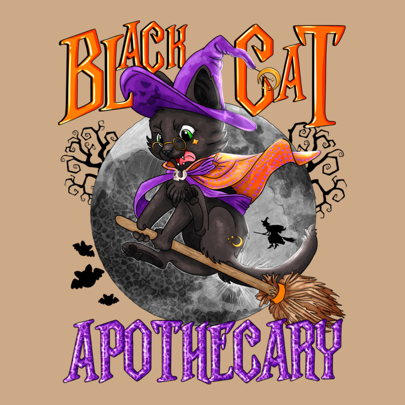 Black Cat Apothecary Vintage Hoodie by NancyCooperArtShop | Teevron