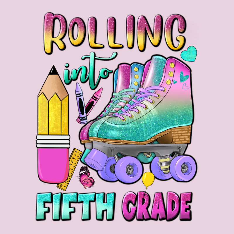 Rolling Into Fifth Grade Ladies Tee by BundleAndBundleShop | Teevron