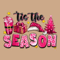 Pink 'tis The Season Christmas Vintage Hoodie | Teevron