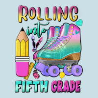 Rolling Into Fifth Grade Ladies Tee | Teevron