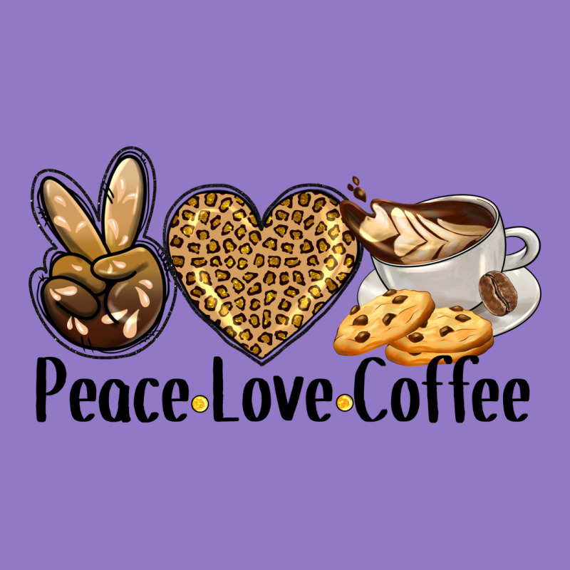 Peace Love Coffee Urban Hoodie by BarkalooDesign | Teevron