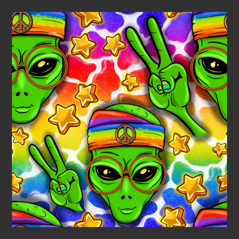 Pride Lgbtq+ Aliens And Stars With Rainbow Urban Heavy Tee by NancyCooperArtShop | Teevron
