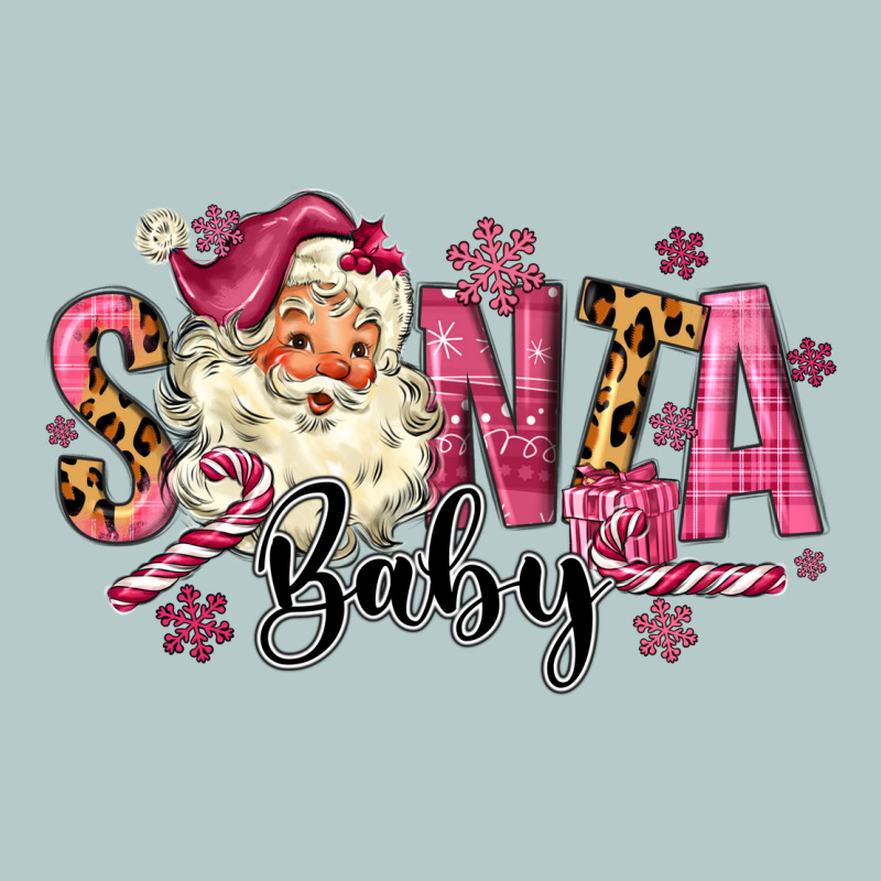 Santa Baby Pink Christmas Heavy Core Tee by MaliasSmallBusiness | Teevron