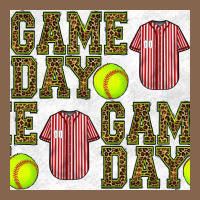 Softball Uniform Game Day Seamless Pattern Premium Tee | Teevron