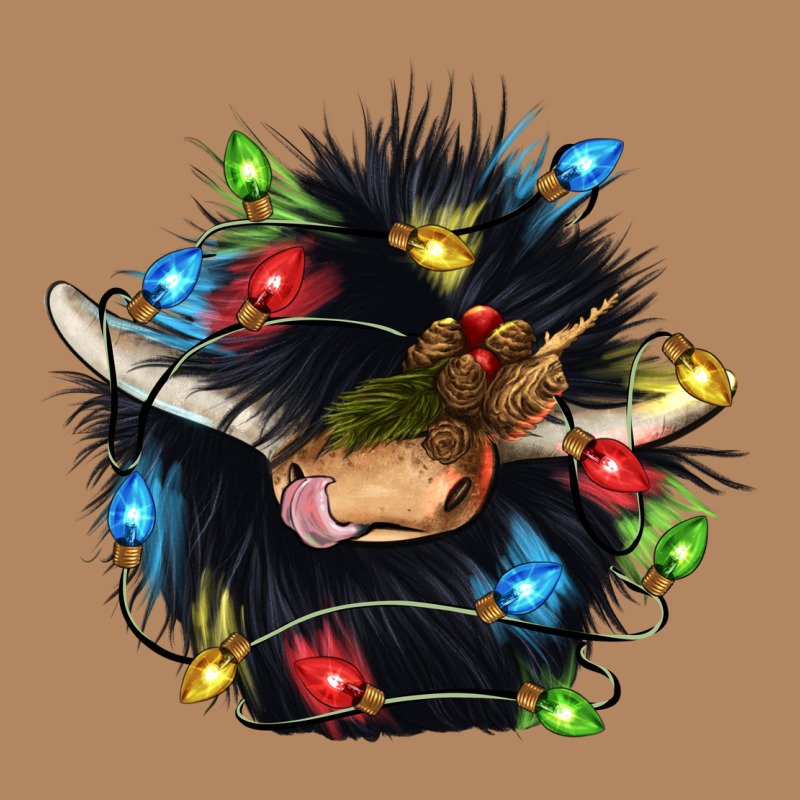 Christmas Black Angus Gnome Long Sleeve Tee by CowGirlArtShop | Teevron