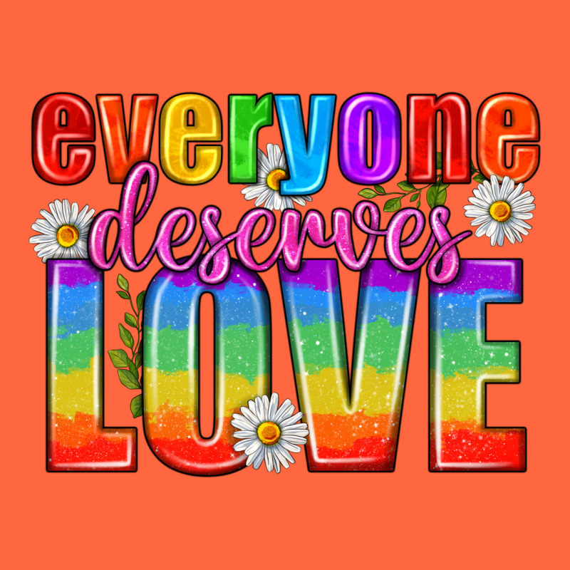 Everyone Deserves Love Pride Lgbtq Premium Hoodie by BundleAndBundleShop | Teevron