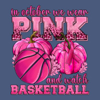 In October We Wear Pink And Watch Basketball Vintage Hoodie | Teevron