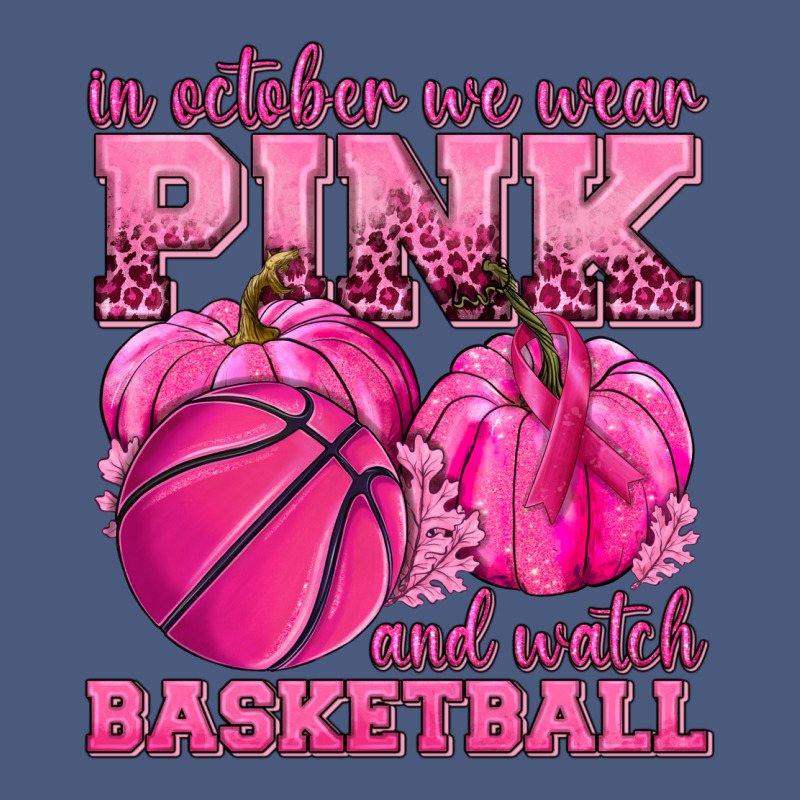 In October We Wear Pink And Watch Basketball Vintage Hoodie by texasbilliewilder | Teevron