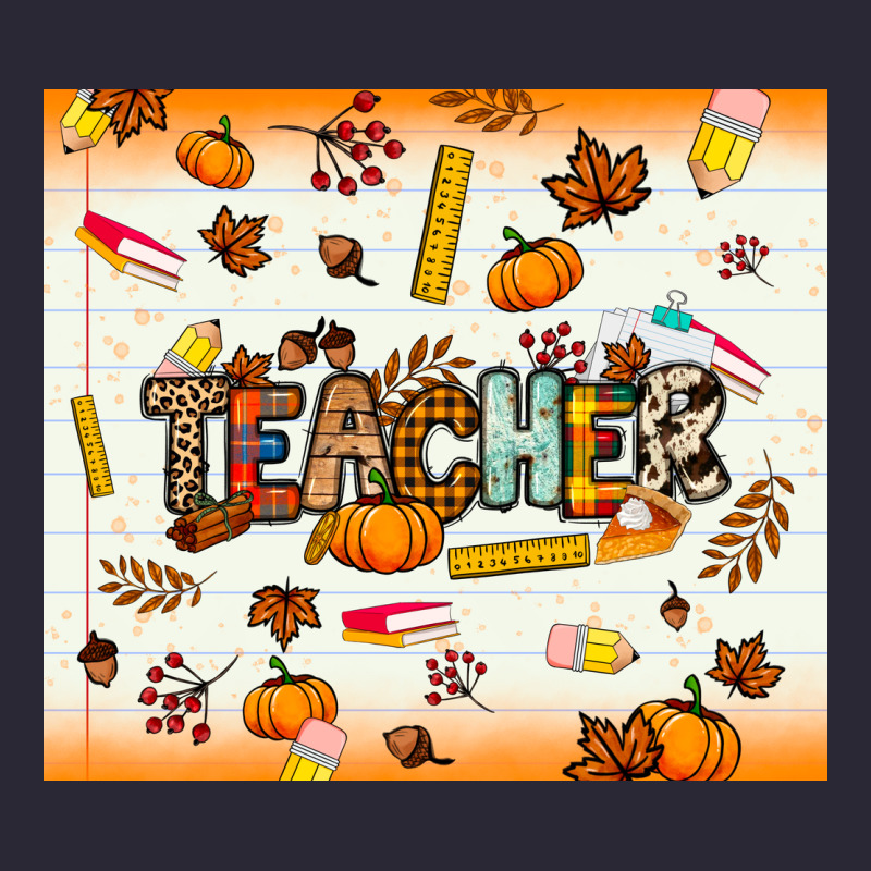 Teacher Fall Vintage Tee by NancyCooperArtShop | Teevron