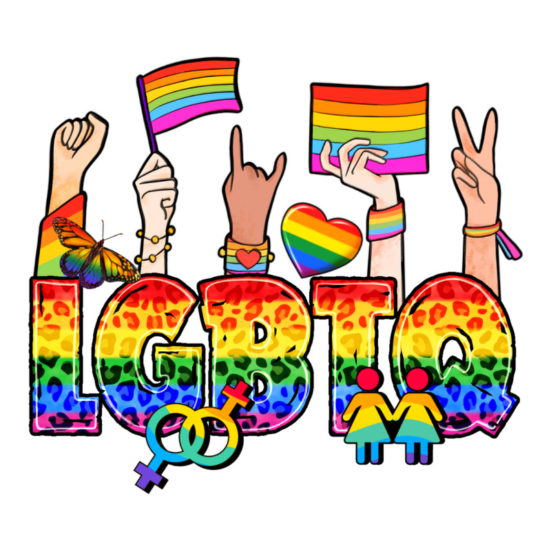 Lgbtq+ Urban Heavy Tee by NancyCooperArtShop | Teevron