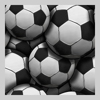 Soccer Seamless Pattern Premium Tee | Teevron