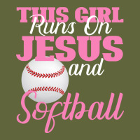 This Girl Jesus And Softball Classic Tee | Teevron