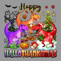 Happy Hallothanksmas Dinosaur Vintage Hoodie | Teevron