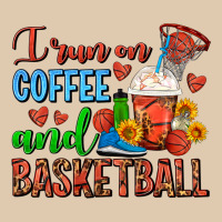 I Run On Coffee And Basketball Frappe Heavyweight Sweatshirt | Teevron