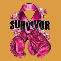 Survivor Breast Cancer With Boxing Gloves Urban Heavy Tee | Teevron