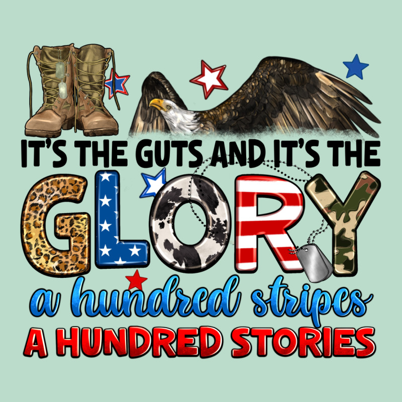 It's The Guts And It's The Glory A Hundred Stories Premium Hoodie by RanaPortraitStore | Teevron