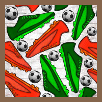 Soccer Shoes Seamless Pattern Premium Tee | Teevron
