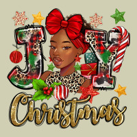 Christmas Joy Black Woman Heavy Core Tee | Teevron