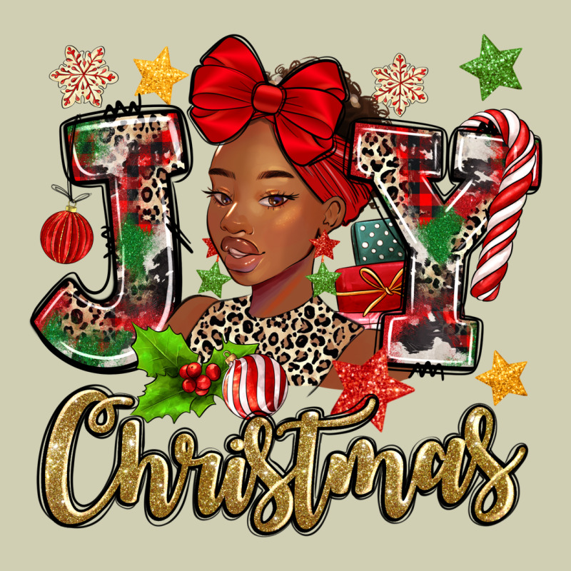 Christmas Joy Black Woman Heavy Core Tee by MaliasSmallBusiness | Teevron