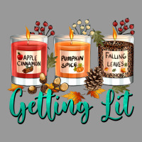 Candles With Fall Getting Lit Vintage Hoodie | Teevron