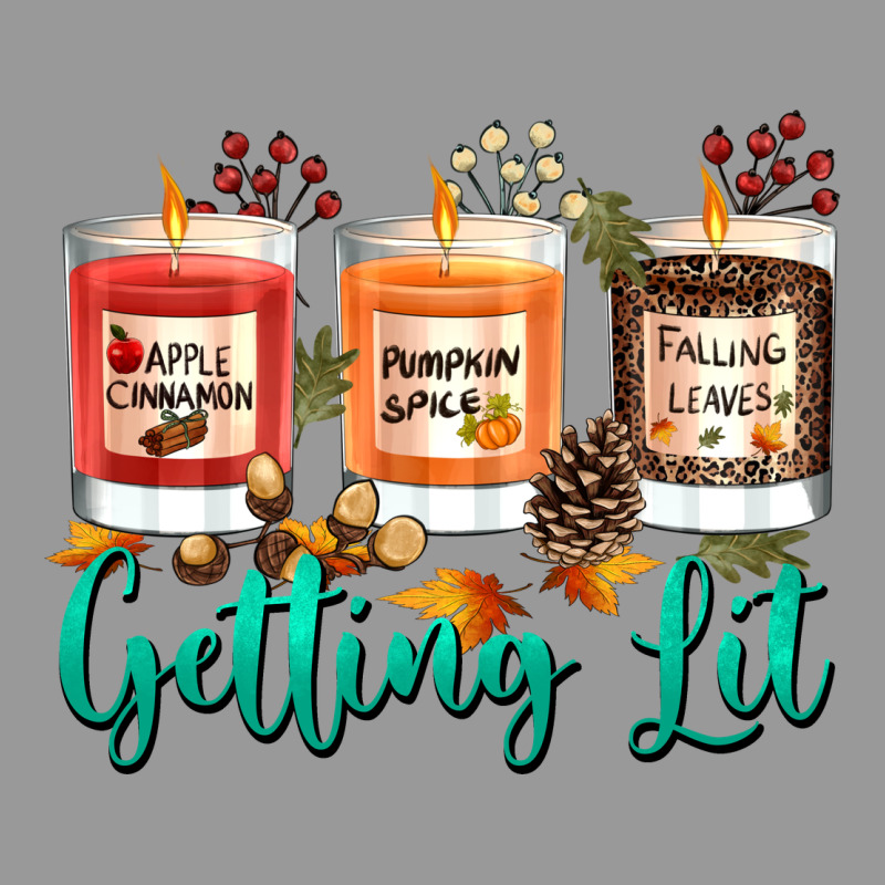 Candles With Fall Getting Lit Vintage Hoodie by texasbilliewilder | Teevron