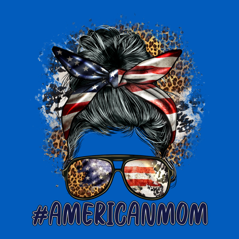 Americanmom Messy Bun Urban Hoodie by BarkalooDesign | Teevron