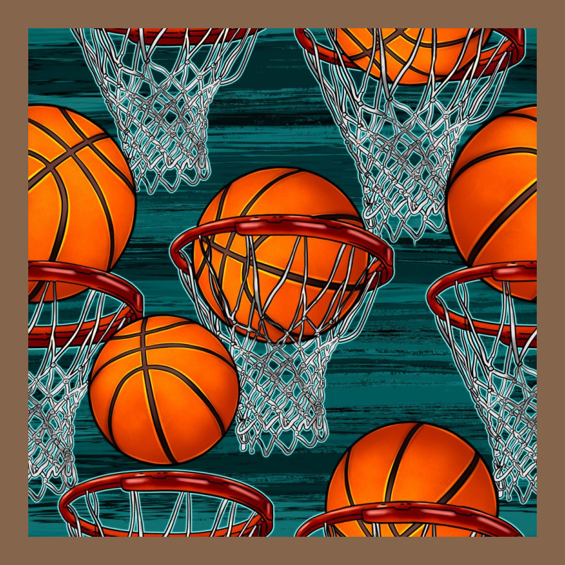 Basketball Hoop Seamless Pattern Premium Tee by BundleAndBundleShop | Teevron