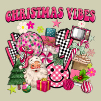 Retro Pink Christmas Vibes Heavy Core Tee | Teevron