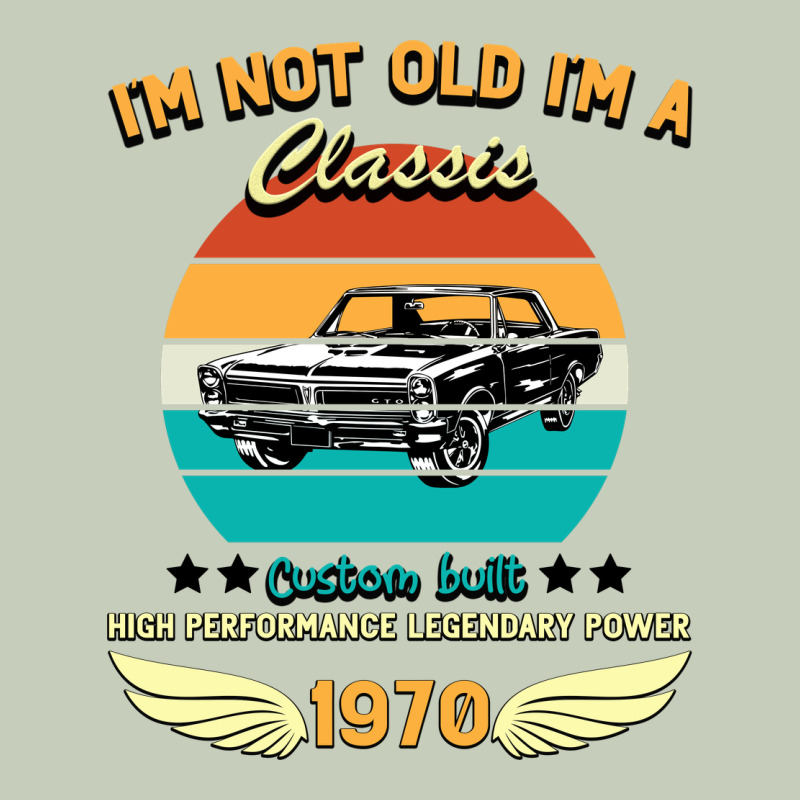 Vintage 50th Birthday I'm Not Old I'm A Classic Born In 1970 Classic Tee by Bettercallsaul | Teevron