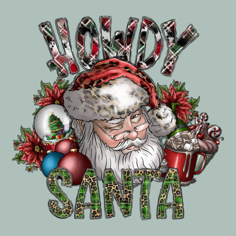 Howdy Santa Heavyweight Hoodie by SublimationCraftShop | Teevron