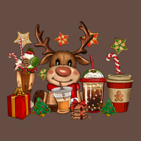 Reindeer Coffe Cups Christmas Long Sleeve Tee | Teevron